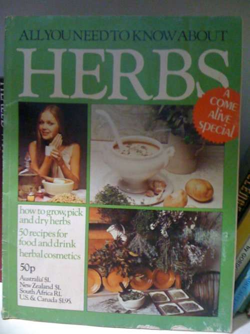 RARE MAGAZINE  -  ALL YOU NEED TO KNOW ABOUT HERBS  (CONDITION VERY GOOD)