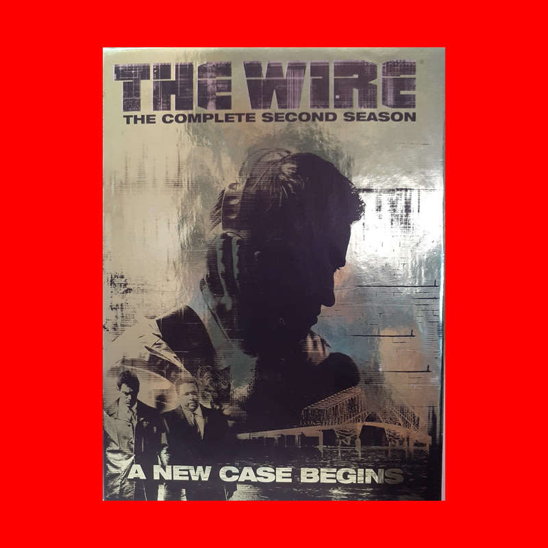 SALE! DVD BOX SET - THE WIRE COMPLETE SECOND SEASON  -  REGION 1 EDITION