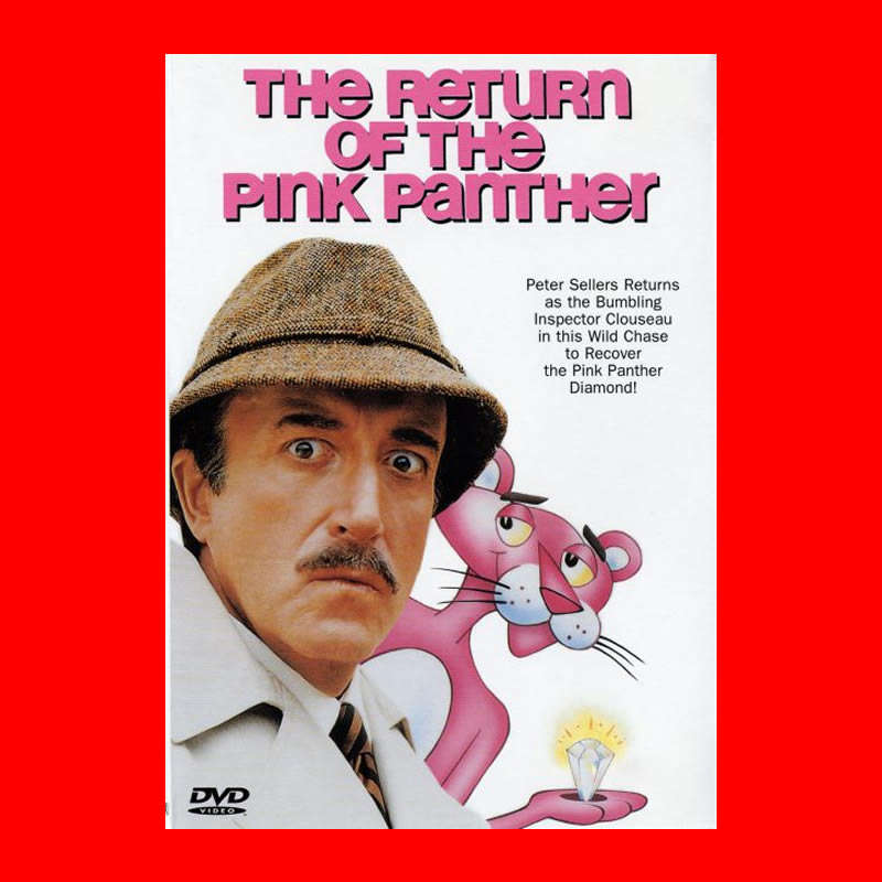 DVD - THE RETURN OF THE PINK PANTHER   -  REGION 1 EDITION