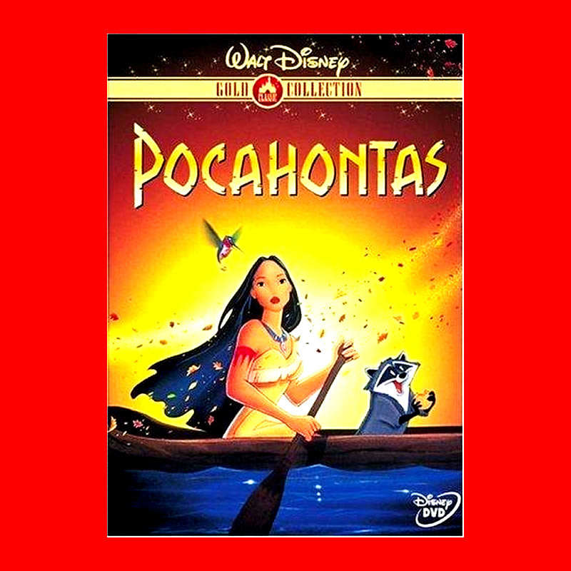 SALE! COLLECTABLE DVD - POCAHONTAS (WALT DISNEY`S GUILD COLLECTION)  -  REGION 1 EDITION