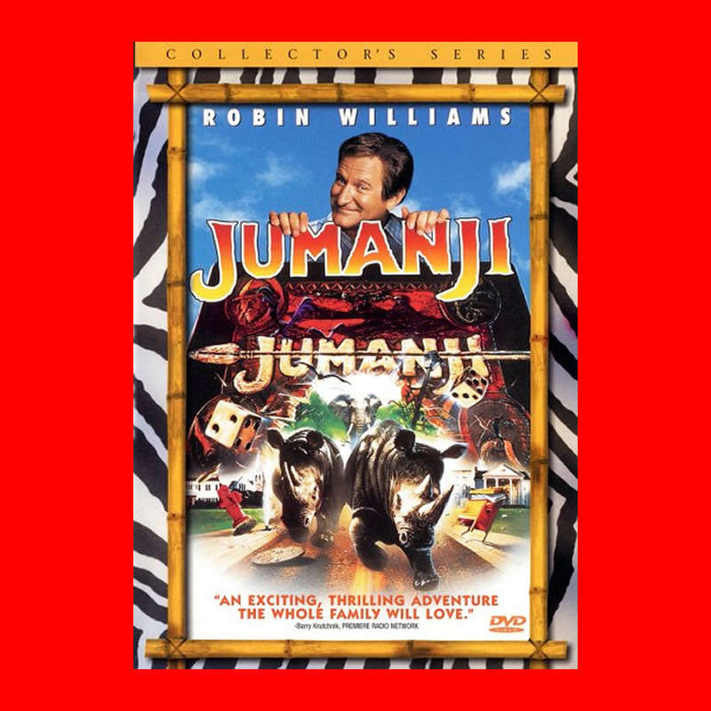 RARE DVD - JUMANJI -  REGION 1 EDITION