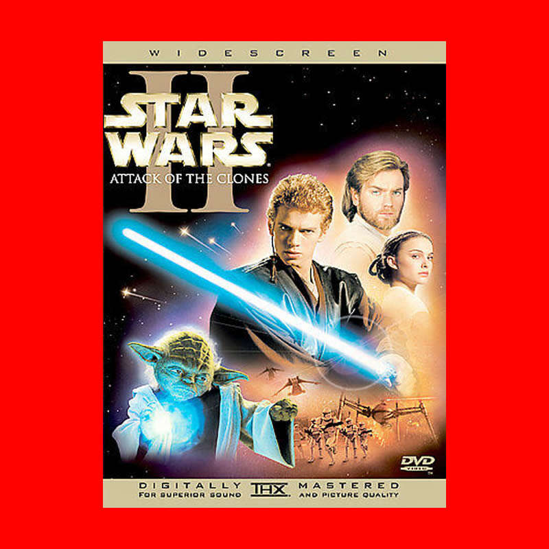 DVD - STAR WARS II ATTACK OF THE CLONES -  REGION 1 EDITION