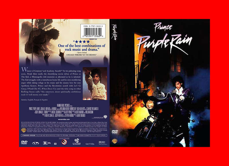 DVD - PRINCE - PURPLE RAIN -  REGION 1 EDITION