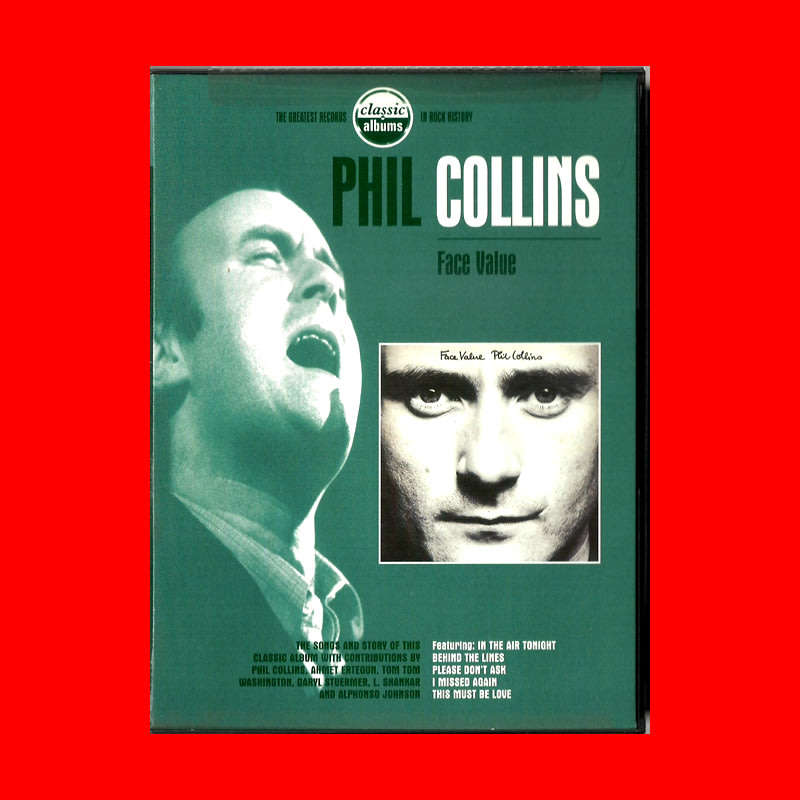 DVD - PHIL COLLINS FACE VALUE -  REGION 1 EDITION
