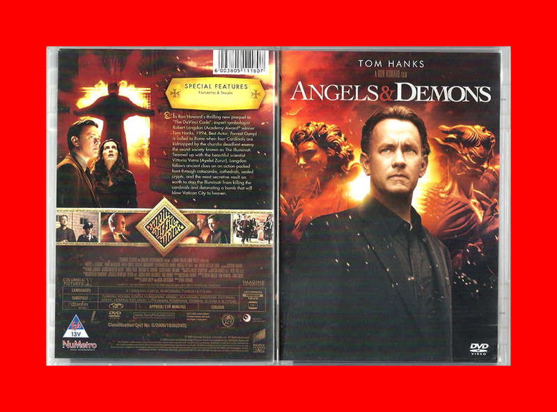 DVD  -  ANGELS and DEMONS - REGION 2 EDITION