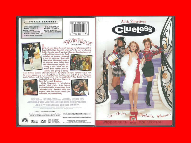 DVD: Clueless - Region 1 Edition (Rare Cover)