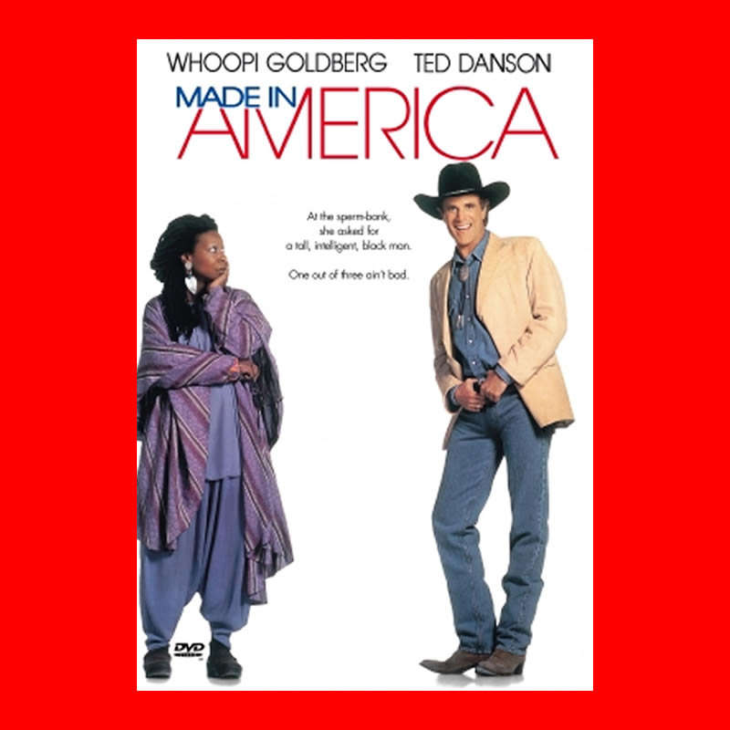 HUGE DVD SALE !- MADE IN AMERICA  -  REGION 1 EDITION (RARE DVD COVER)