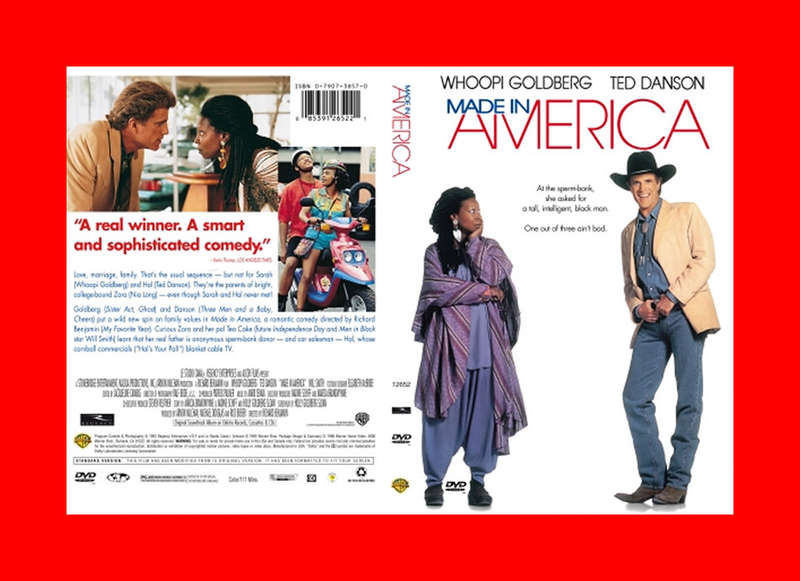 HUGE DVD SALE !- MADE IN AMERICA  -  REGION 1 EDITION (RARE DVD COVER)