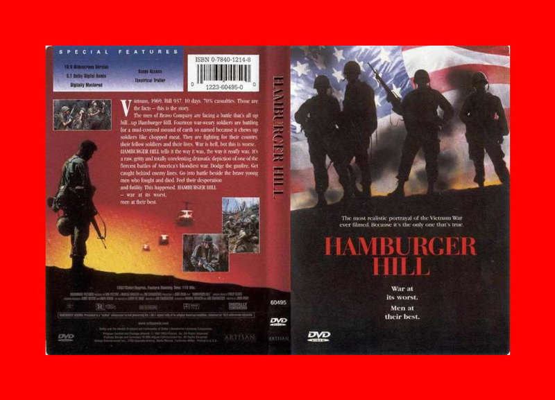 Hamburger Hill DVD - Region 1 Edition
