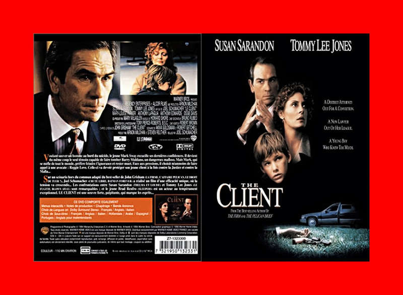 DVD  -  THE CLIENT - REGION 2 EDITION