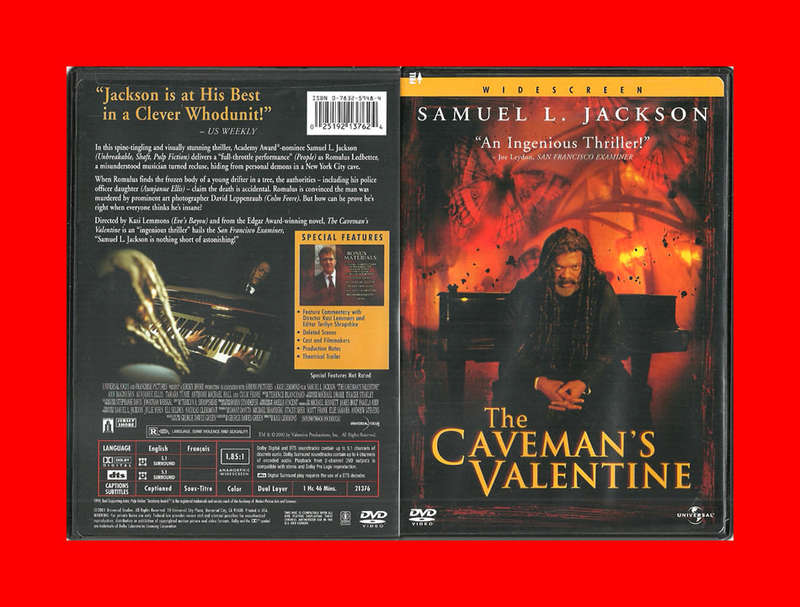 The Caveman's Valentine DVD - Region 1 Edition - Sealed - Extremely Rare Cover