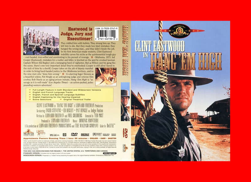 DVD: Hang 'Em High - Region 1 Edition