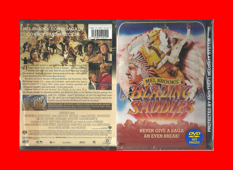 DVD - BLAZING SADDLES - REGION 1 EDITION