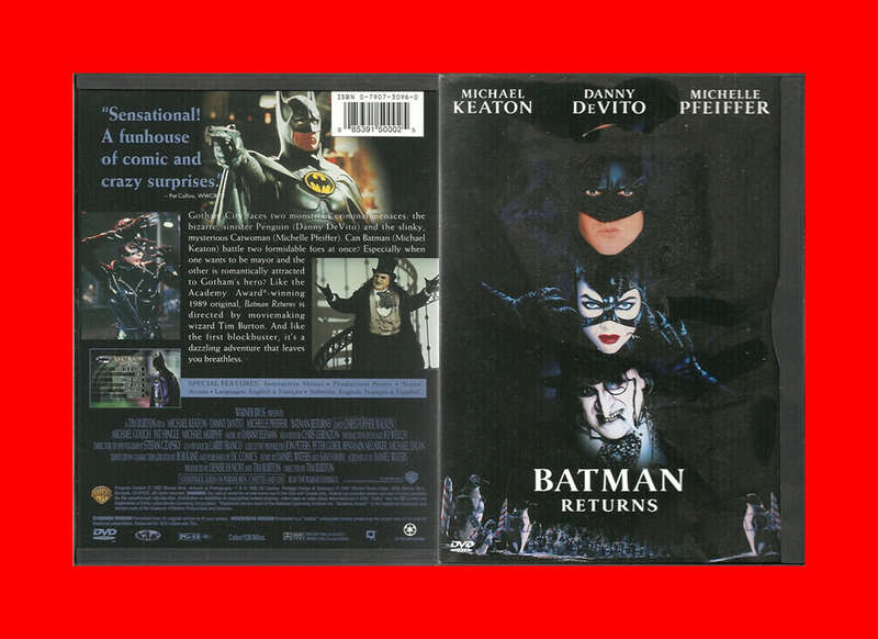 DVD - BATMAN RETURNS - REGION 1 EDITION