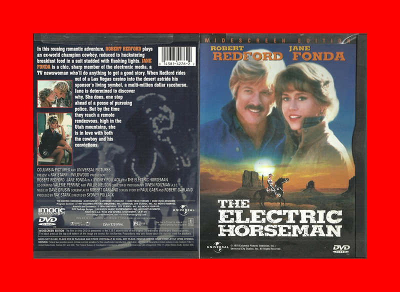 SALE! RARE DVD - THE ELECTRIC HORSEMAN - REGION 1 EDITION