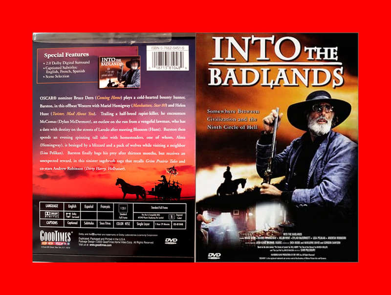 DVD - INTO THE BADLANDS - REGION 1 EDITION