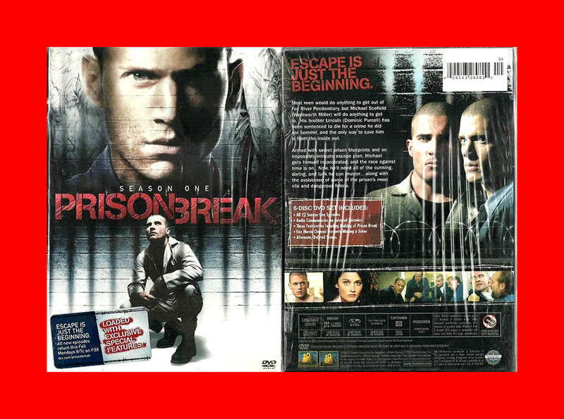 Prison Break Season One DVD - Region 1 Edition