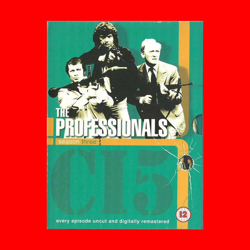 The Professionals Season 3 DVD - Region 2 Edition