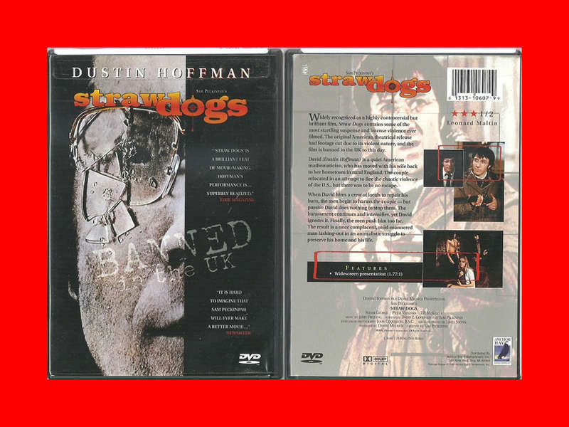 Straw Dogs DVD - Region 1 Edition (Banned in the UK)