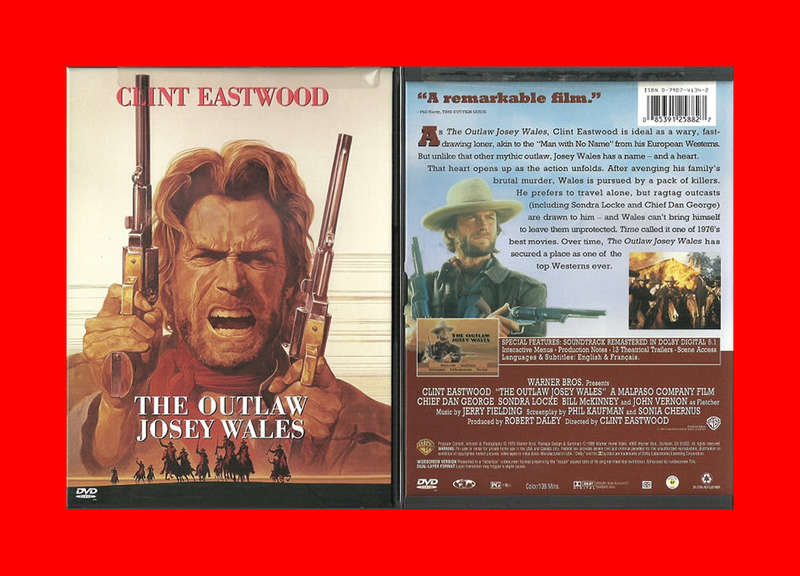 The Outlaw Josey Wales DVD - Region 1 Edition