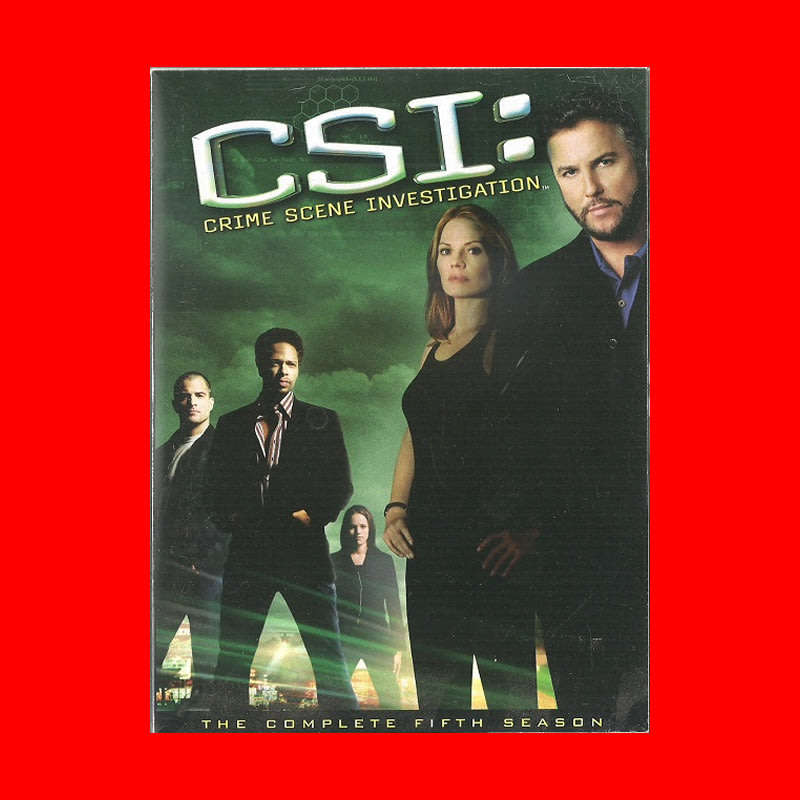 HUGE DVD SALE! DVD SET  - CSI: LAS VEGAS SEASON 5 -  REGION 1 EDITION
