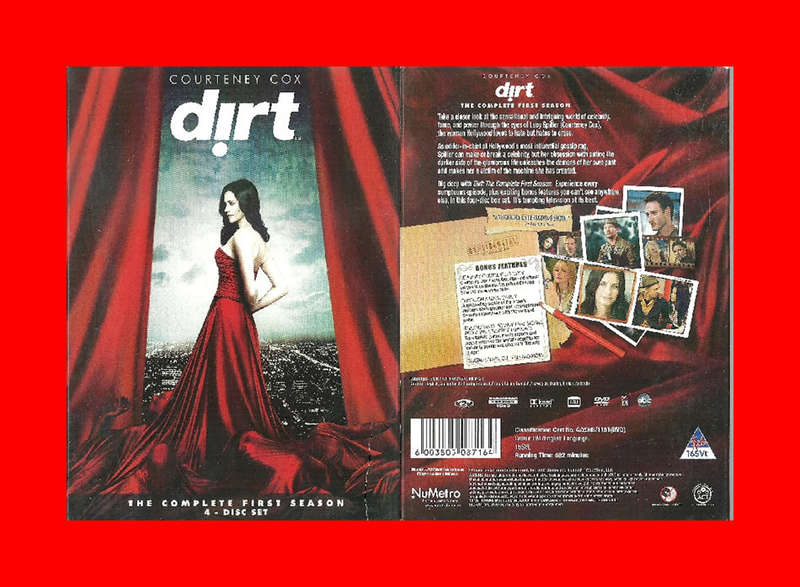 SALE! DVD SET  - DIRT - THE COMPLETE FIRST SEASON - REGION 2 EDITION