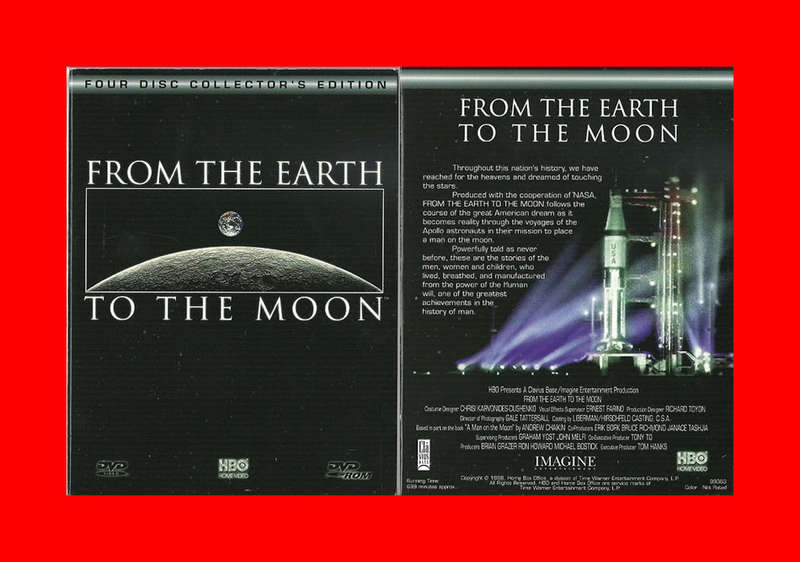 SALE! DVD 4 DISC COLLECTOR`S EDITION  - FROM THE EARTH TO THE MOON