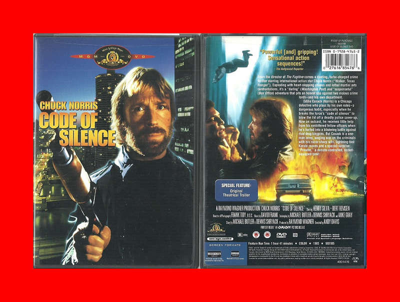 DVD: Code of Silence - Region 1 Edition