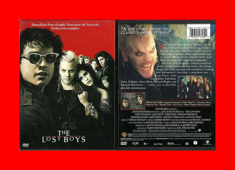 SALE! RARE  DVD - THE LOST BOYS  -  REGION 1 EDITION (CONDITION NEW)