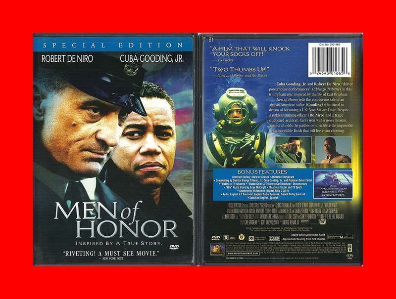 DVD - MEN OF HONOR  -  REGION 1 EDITION (NEW)