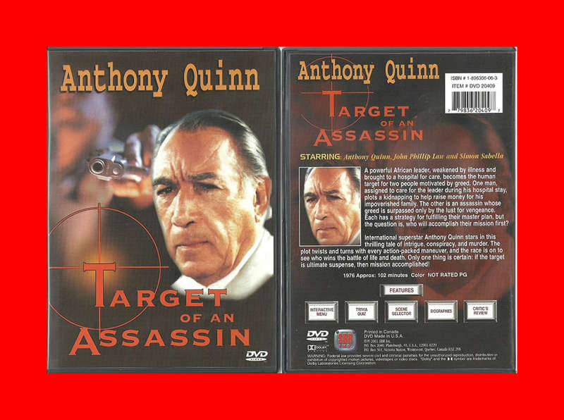 DVD - TARGET OF AN ASSASSIN  -  REGION 1 EDITION (NEW)