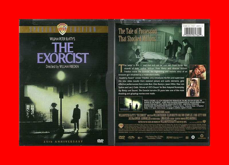 SALE! EXTREMELY RARE DVD - THE EXORCIST  -  REGION 1 EDITION (NEW)