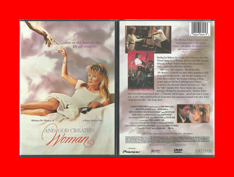 SALE! RARE DVD - AND GOD CREATED WOMAN  -  REGION 1 EDITION (NEW)