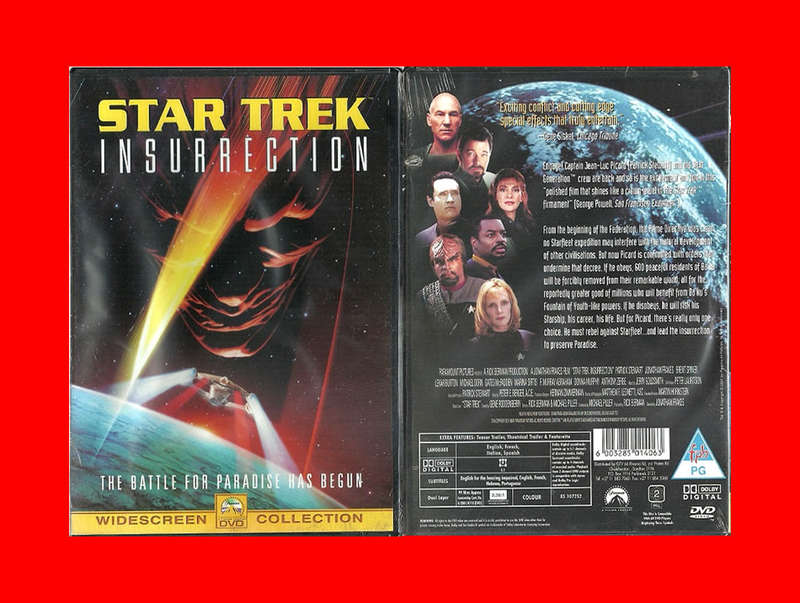 Star Trek Insurrection DVD - Region 2 Edition