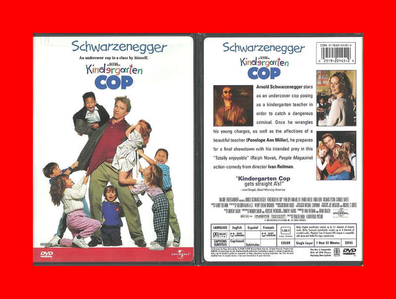 DVD - Kindergarten Cop - Region 1 Edition