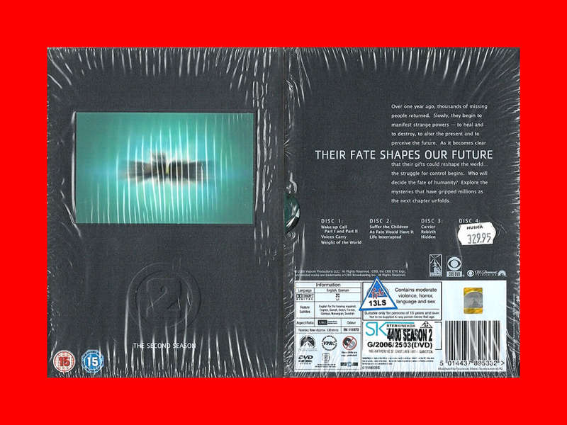 DVD - THE 4400 SEASON 2   -  REGION 2 EDITION