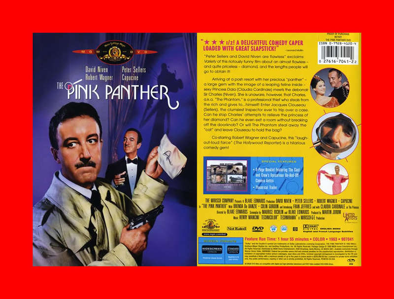 The Pink Panther DVD - Region 1 Edition
