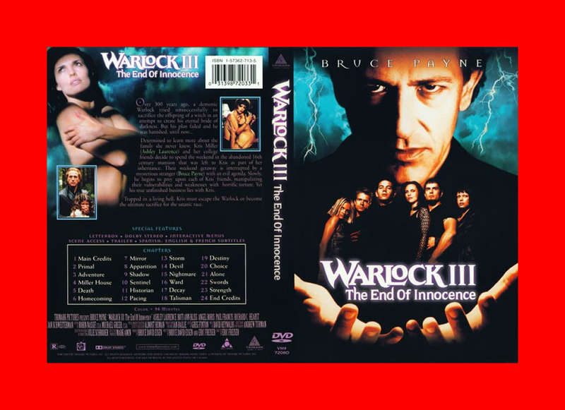 HUGE DVD SALE!  - WARLOCK III THE END OF INNOCENCE -  REGION 1 EDITION (NEW)