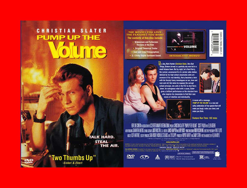 SALE! VERY RARE DVD - PUMP UP THE VOLUME - REGION 1 EDITION