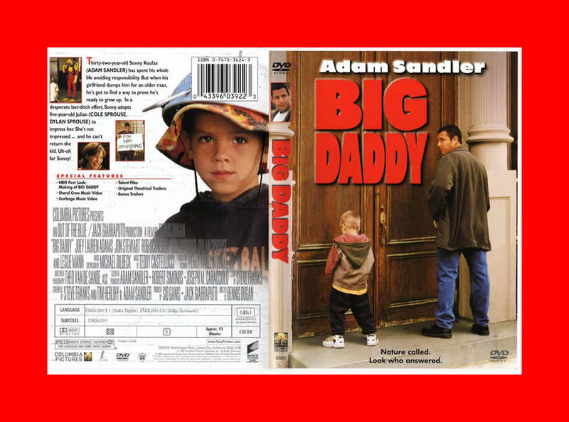 DVD - BIG DADDY -  REGION 1 EDITION