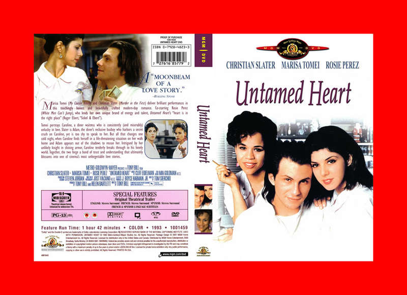 SALE! RARE DVD - UNTAMED HEART -  REGION 1 EDITION