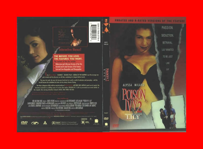 RARE DVD - POISON IVY 2 -  REGION 1 EDITION (UNRATED AND R-RATED VERSIONS)