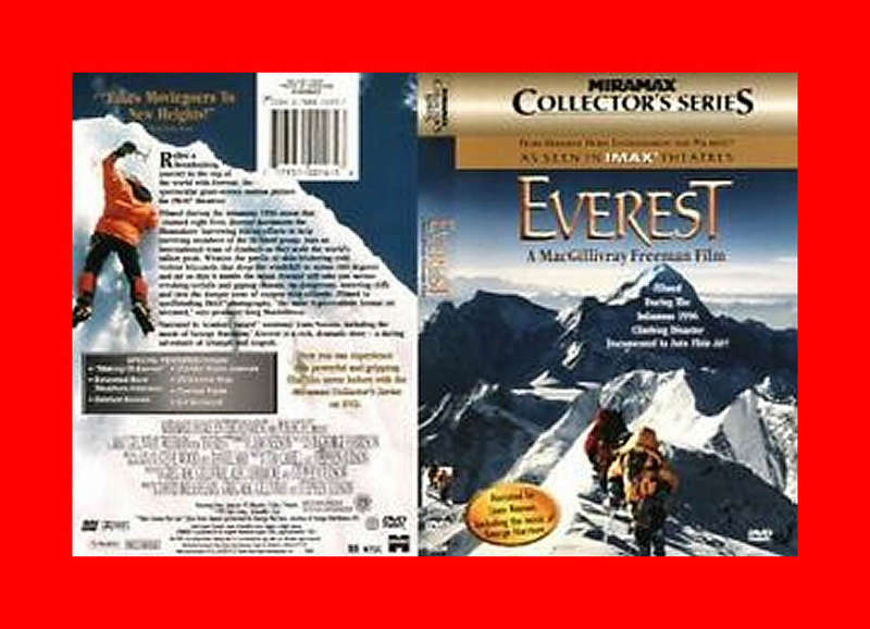 SALE! COLLECTOR`S DVD - EVEREST -  REGION 1 EDITION