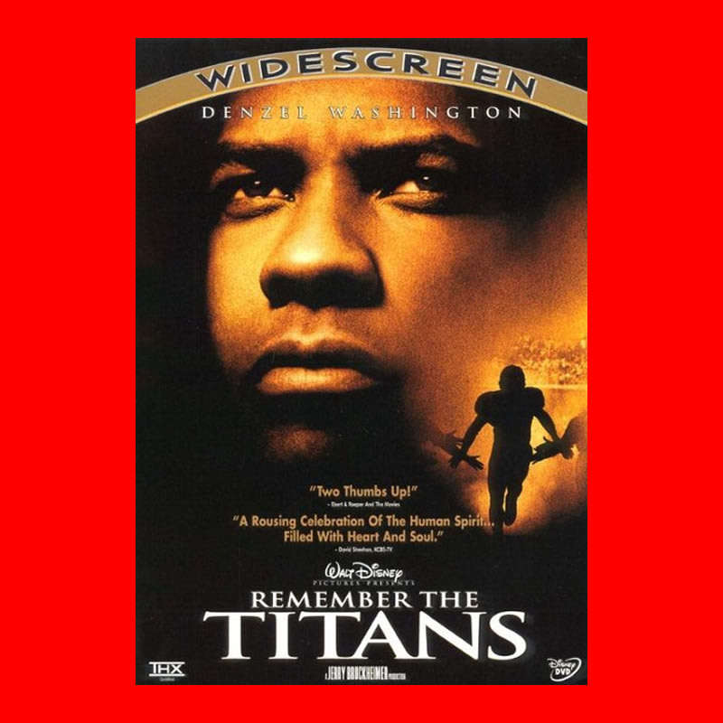 Remember the Titans DVD - Region 1 Edition