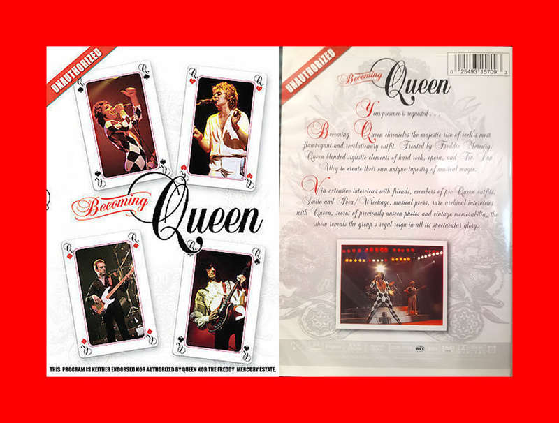 DVD: Becoming Queen (Unauthorised) - Region Free