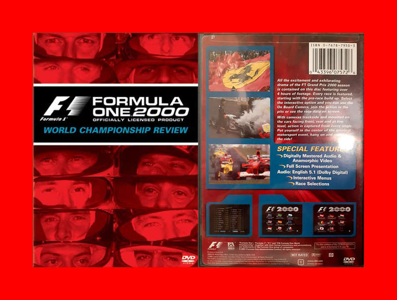 Formula One 2000: World Championship Review DVD - Region 1 Edition