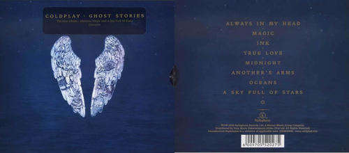 CD - COLDPLAY - GHOST STORIES