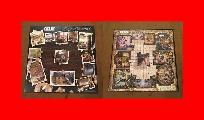 CLUEDO - Game Of Thrones Theme Board Game [Factory Sealed]
