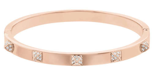 ***SWAROVSKI COLLECTION*** GENUINE SWAROVSKI ROSE GOLD TACTICAL BANGLE