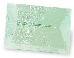 HELIODOR - LIGHT RARE GREEN BAGUETTE FANCY CUT - 2,96cts